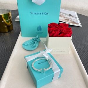 Tiffany T Square Bracelet in Sterling Silver Medium $2,175